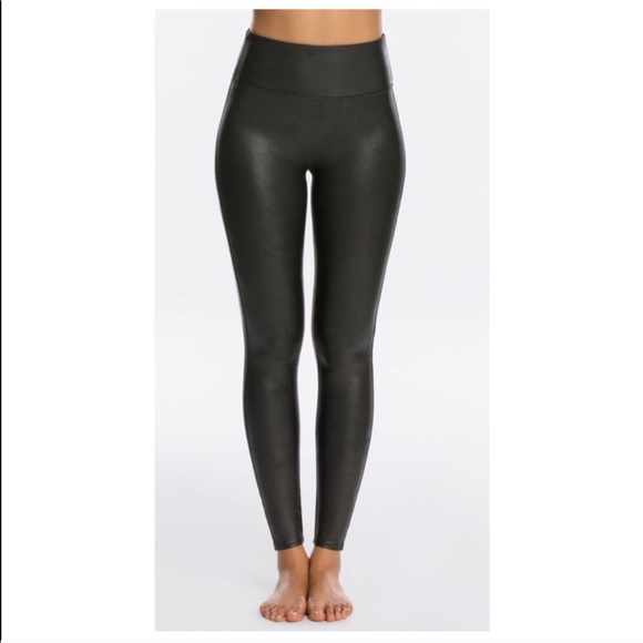 SPANX Pants - Spanx Faux Leather Leggings M